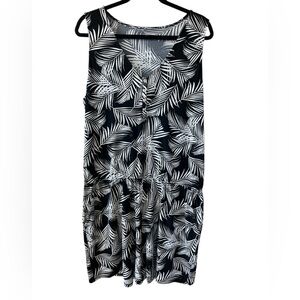 WHBM Sleeveless Buttonfront Romper Size Large